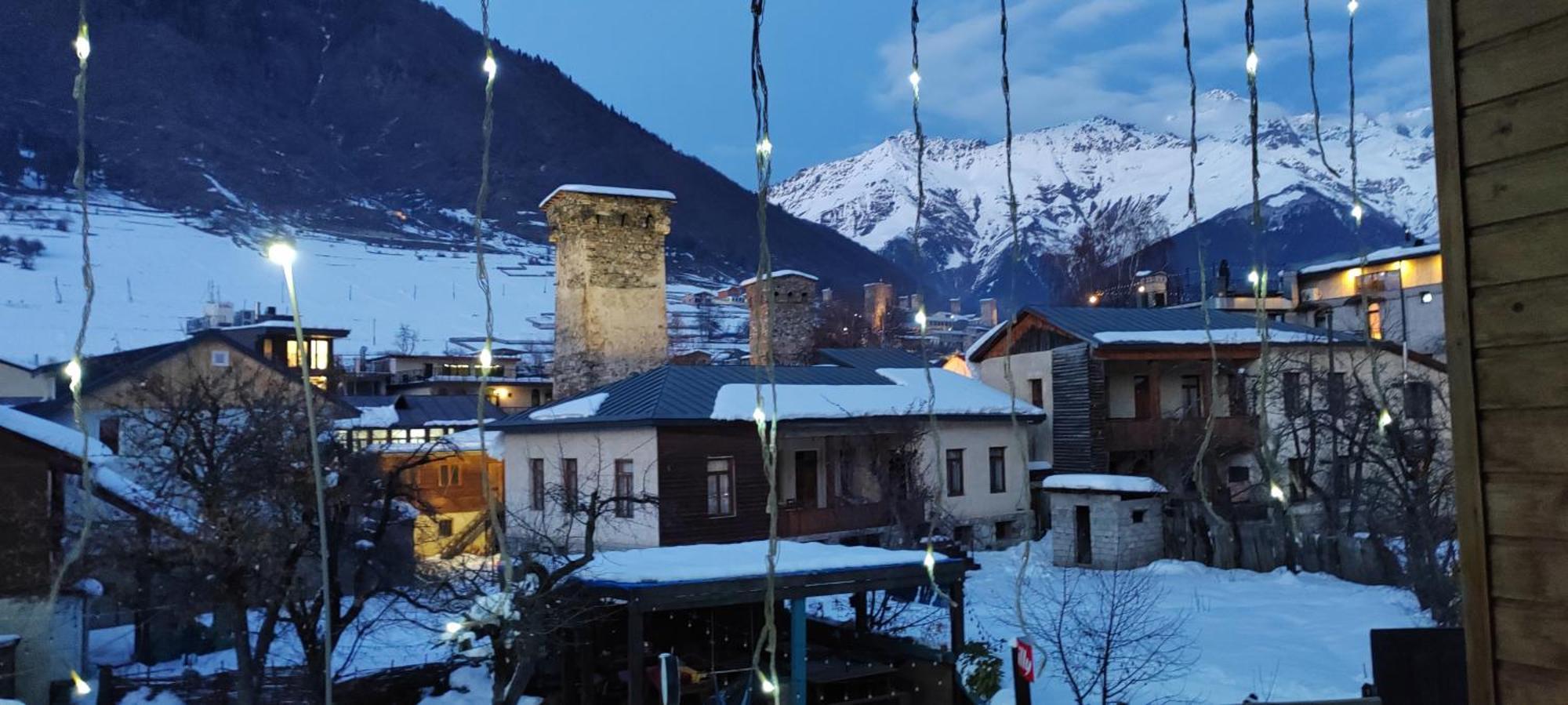 Hotel Svanseti Mestia Exteriér fotografie