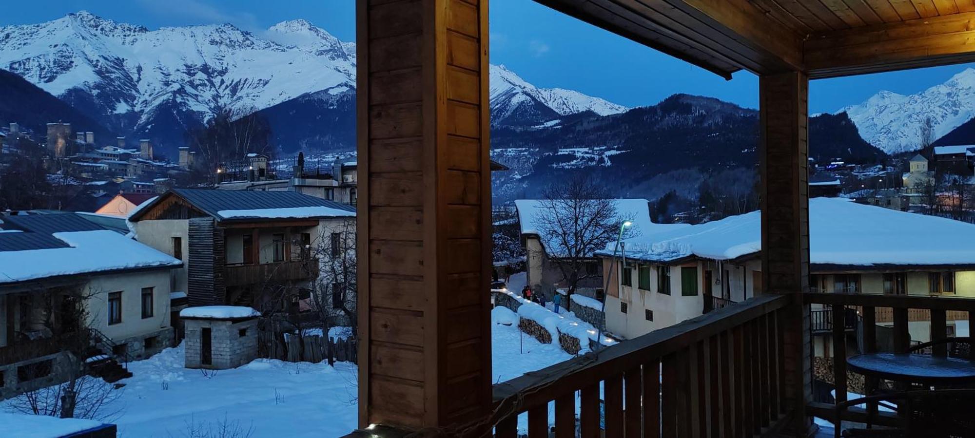 Hotel Svanseti Mestia Exteriér fotografie